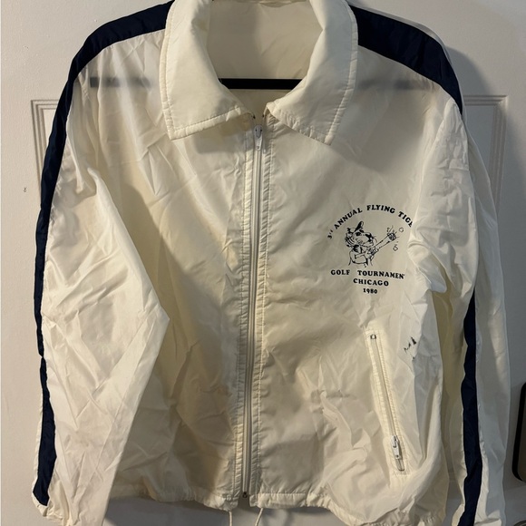 VTG Chicago 3rd Annual Flying Tigers Golf Tournament 1980 Windbreaker Medium - Picture 7 of 14